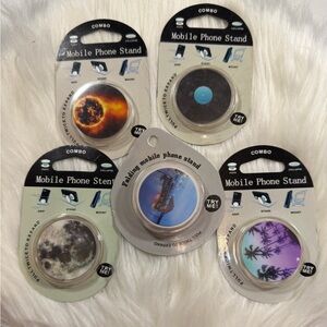 💜3/$15 POP SOCKET Mobile Phone Stand - Assorted Designs